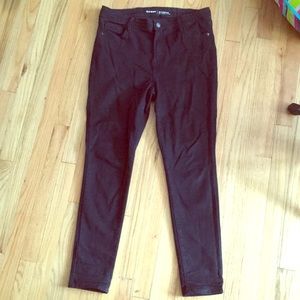 Old Navy Black Rockstar Skinny Jeans- High Rise